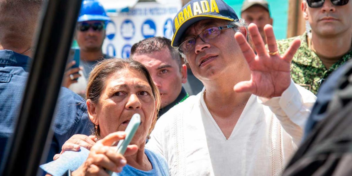 Gustavo Petro en Providencia