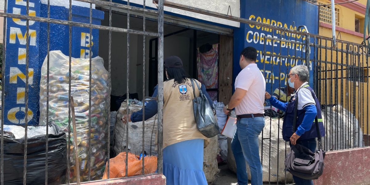 La alcaldía de Santa Marta intervino dos grandes ‘chiveras'.