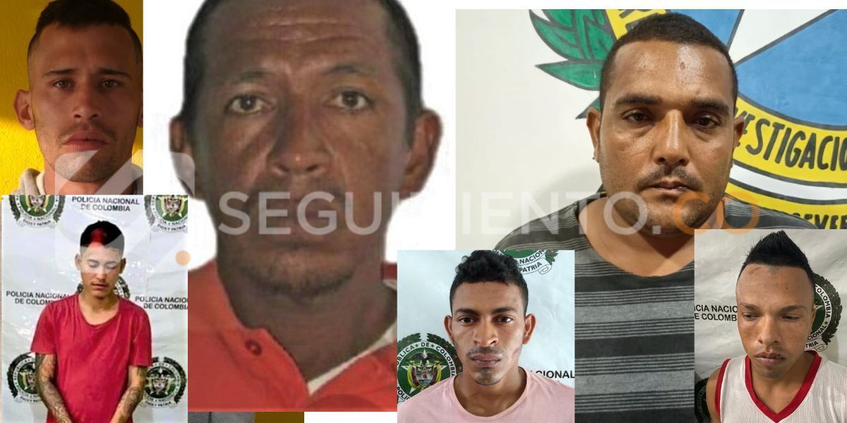 seguimiento.co Estos son los reclusos que se fugaron.