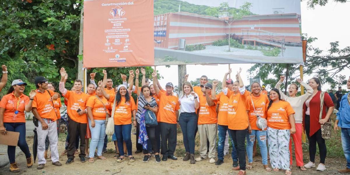 Inicio de obra en Guachaca