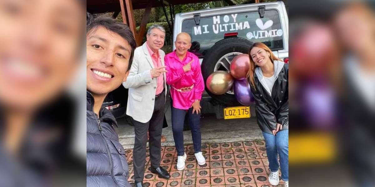 Flor Marina Gómez mamá de Egan Bernal