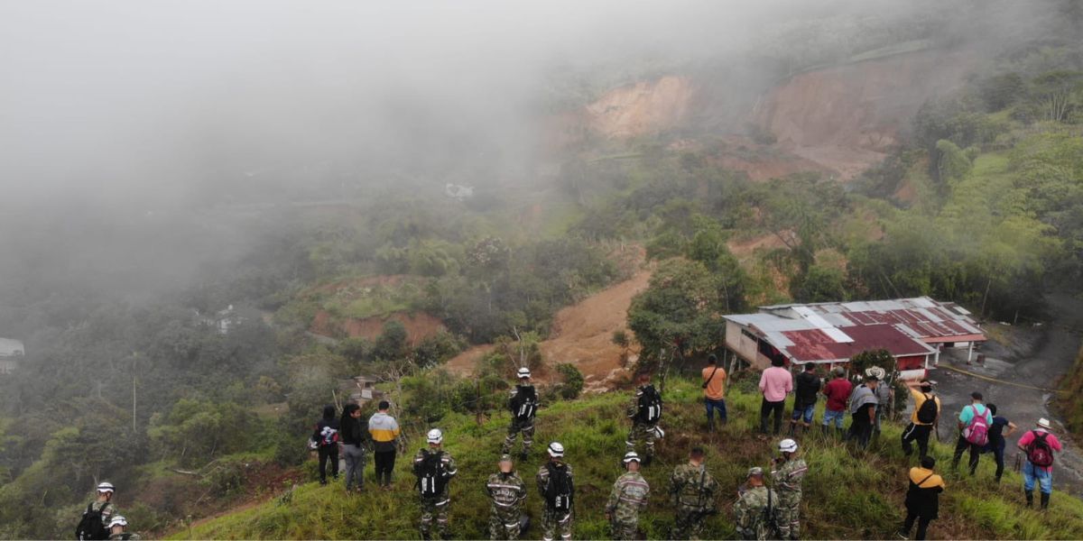 Twitter: @COL_EJERCITO lugar de los hechos