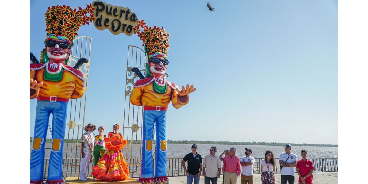 Microfiguras inspiradas en el carnaval de Barranquilla.