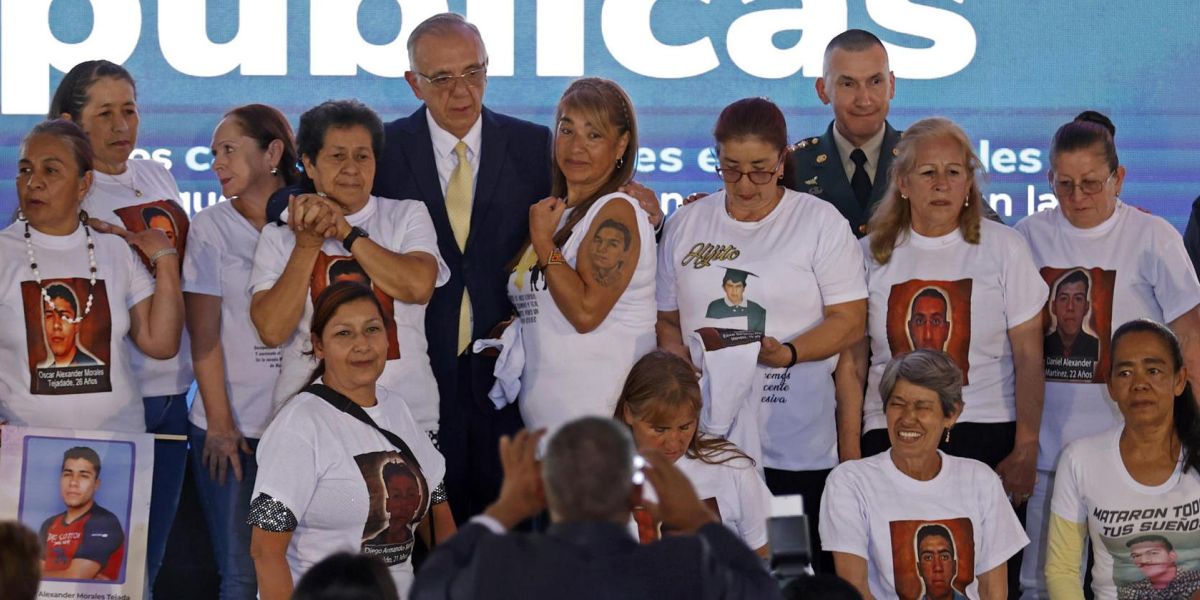 Evento realizado en la Plaza de Bolívar.