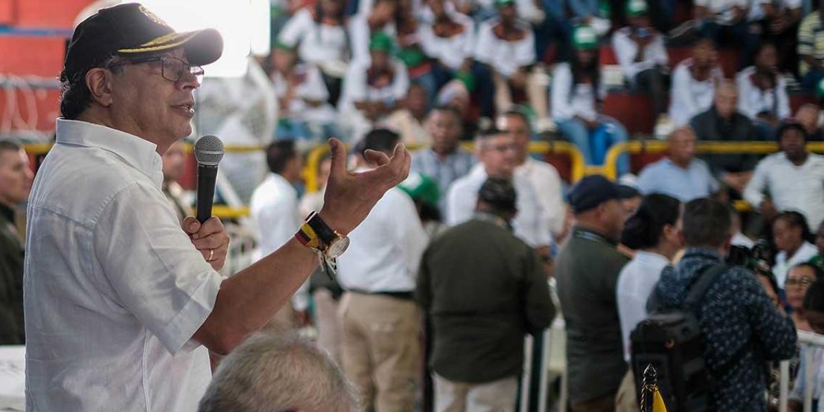 Gustavo Petro, Presidente de Colombia.