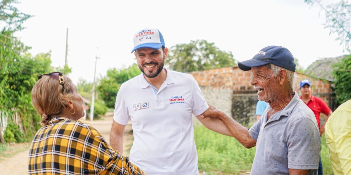 Carlos Martínez, candidato a la Asamblea.