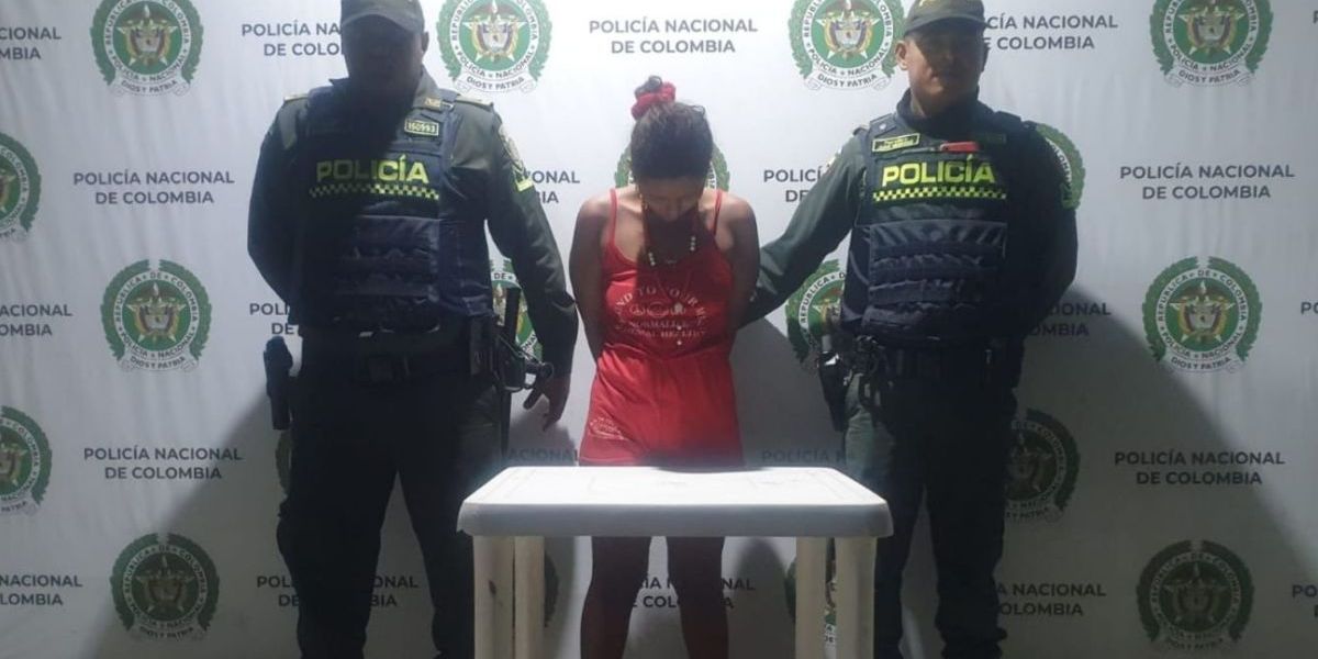 Cortesía La capturada deberá responder por el delito de homicidio.