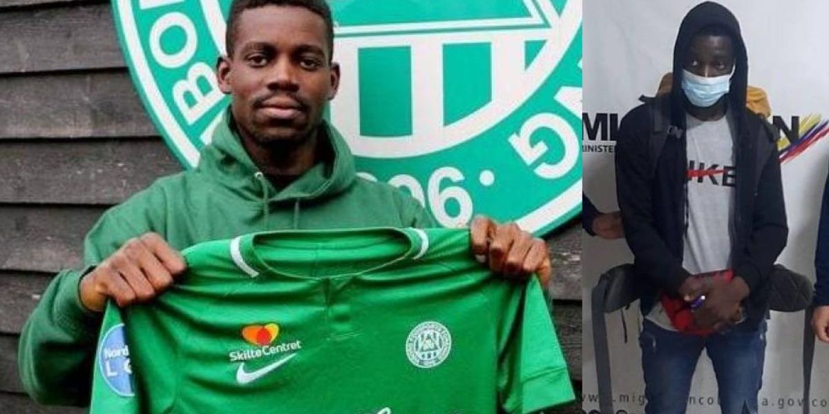 Bernio Jordan Enzo Verhagen, futbolista falso.