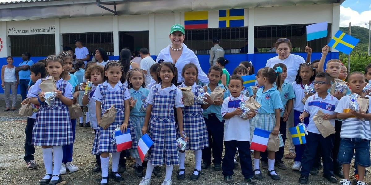 Cortesía Altos de Bahía Concha recibió seis nuevas aulas aportadas por la Fundación Ancla y Atesa