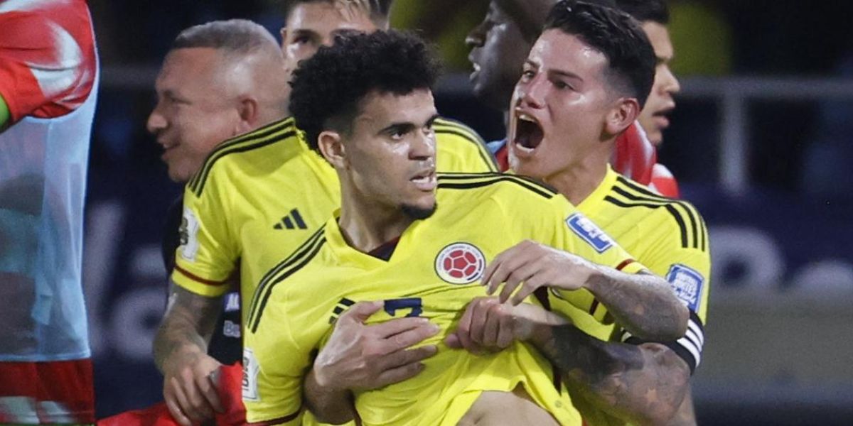 Luis Díaz y James Rodríguez.