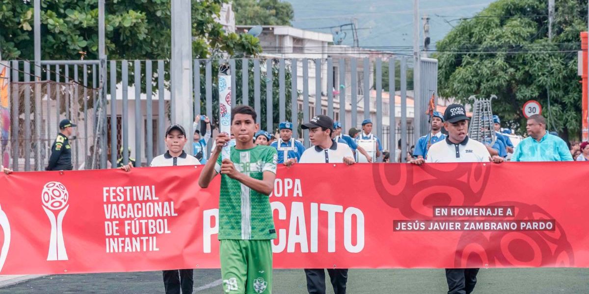 Inauguración del torneo.