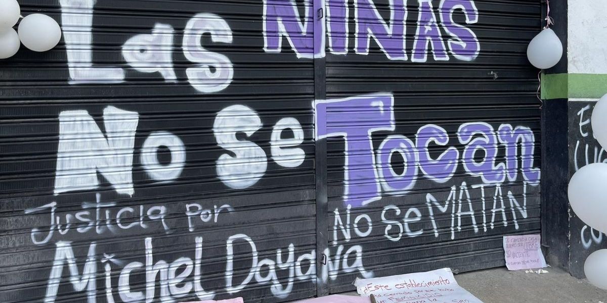 Taller donde fue asesinada Michel Dayana.