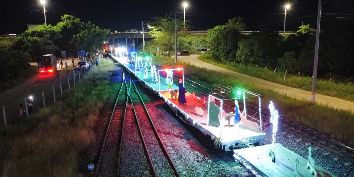Fenoco Tren de la Navidad.