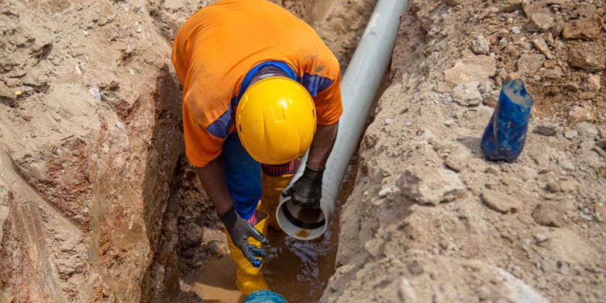 La Essmar, progresivamente, ha venido instalando o reemplazando nuevas tuberías.