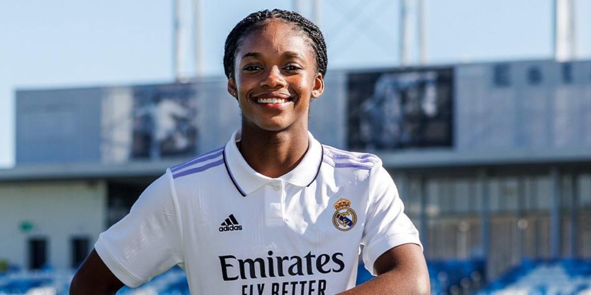 Linda Caicedo se incorporó la semana pasada al Real Madrid.