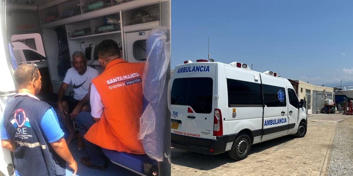 Alcaldía Atención a heridos.