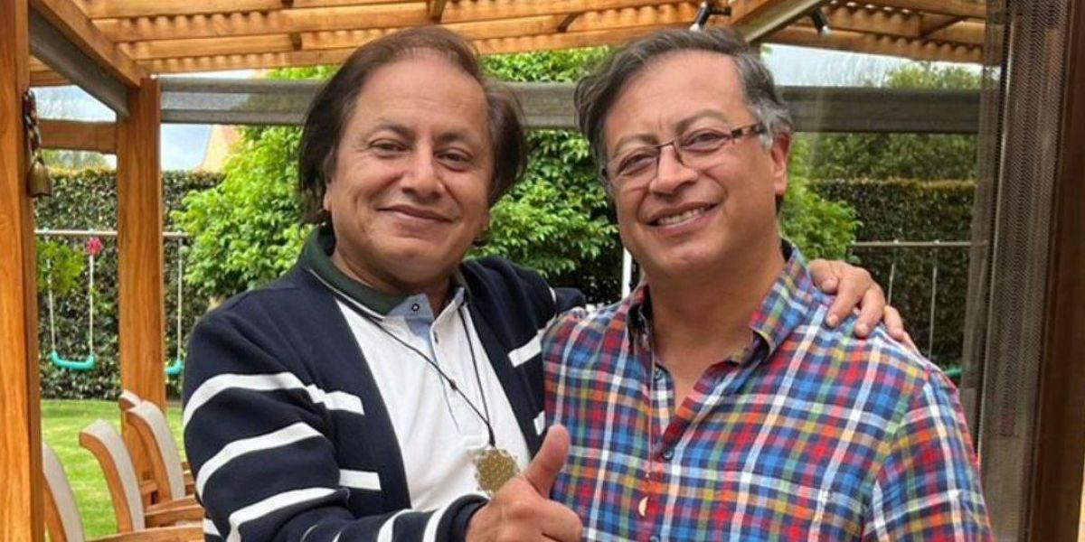 Juan Fernando Petro y Gustavo Petro.