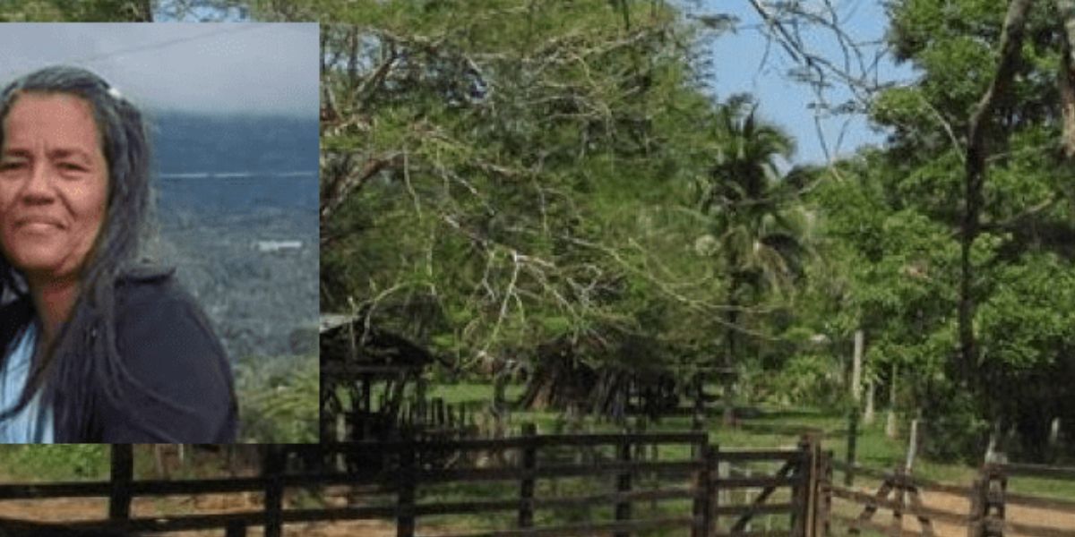 A Amanda Arroyo la secuestraron de su finca 'El Progreso' de Tamalameque.