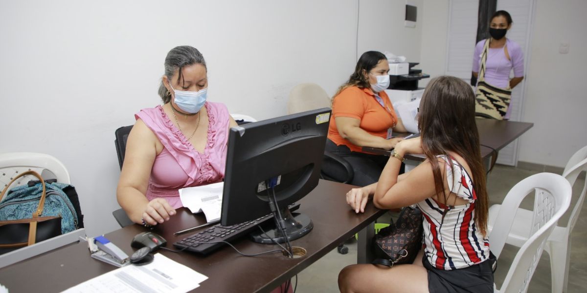 Oficinas del Sisbén, Santa Marta.