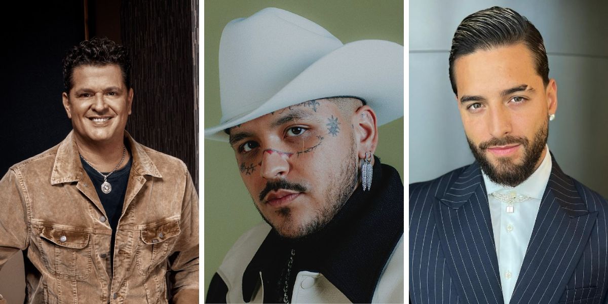 Carlos Vives, Christian Nodal y Maluma