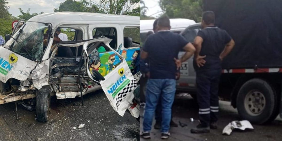 Grave accidente en la vía Coyaima.