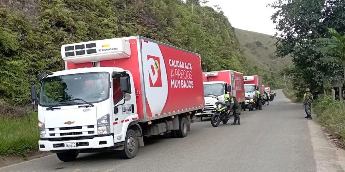 El transporte de alimentos, uno de los sectores más afectados.