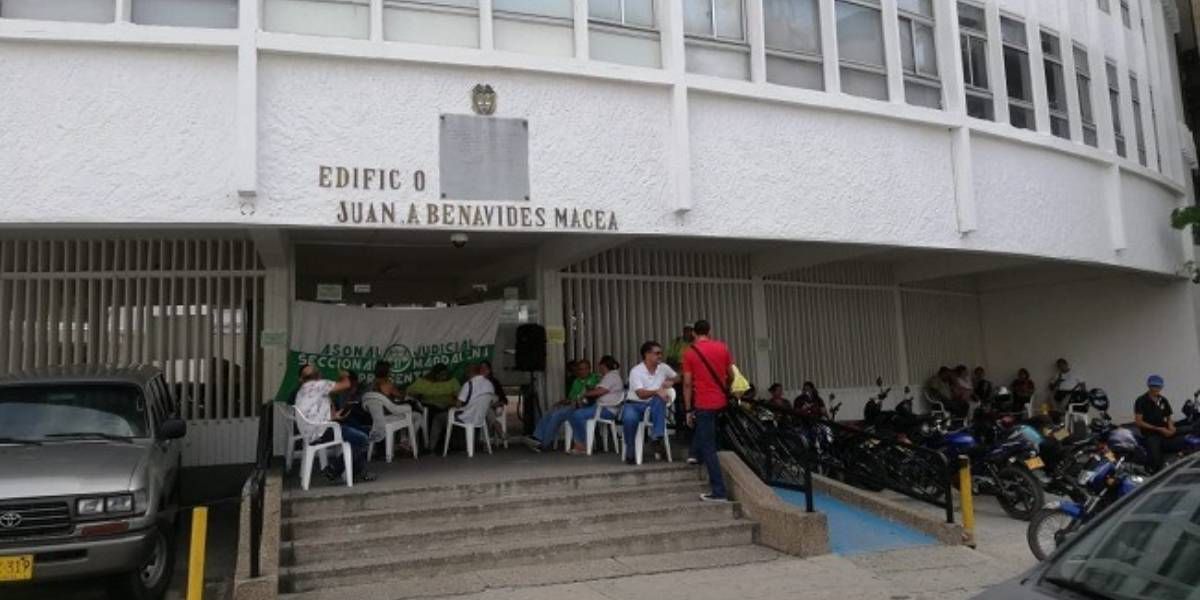 Edificio de juzgados de Santa Marta.