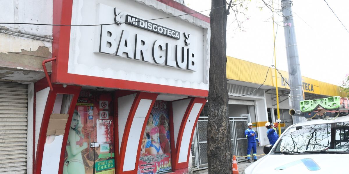 Bar Club en la Calle Murillo.