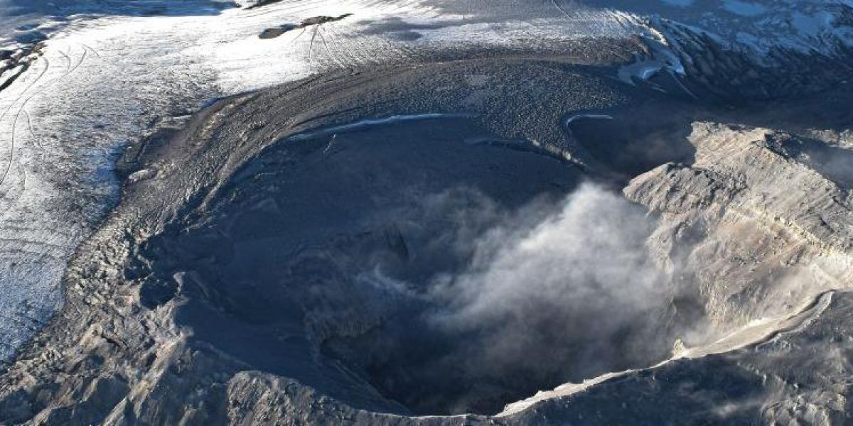 Volcán del Nevado del Ruiz.