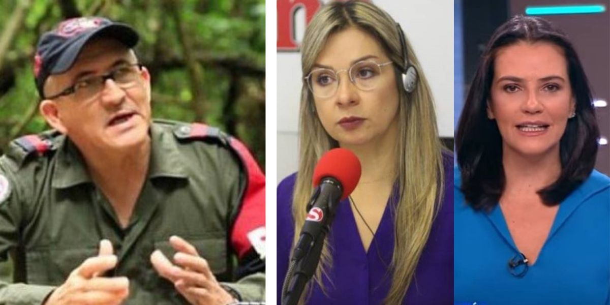 Comandante amenazó a las periodistas. 