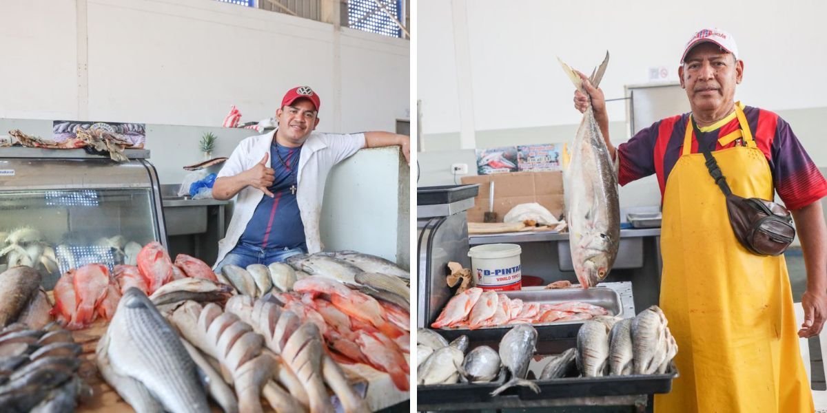 Cortesía. Plazoleta de Pescados y Mariscos ubicada en el Mercado Público.