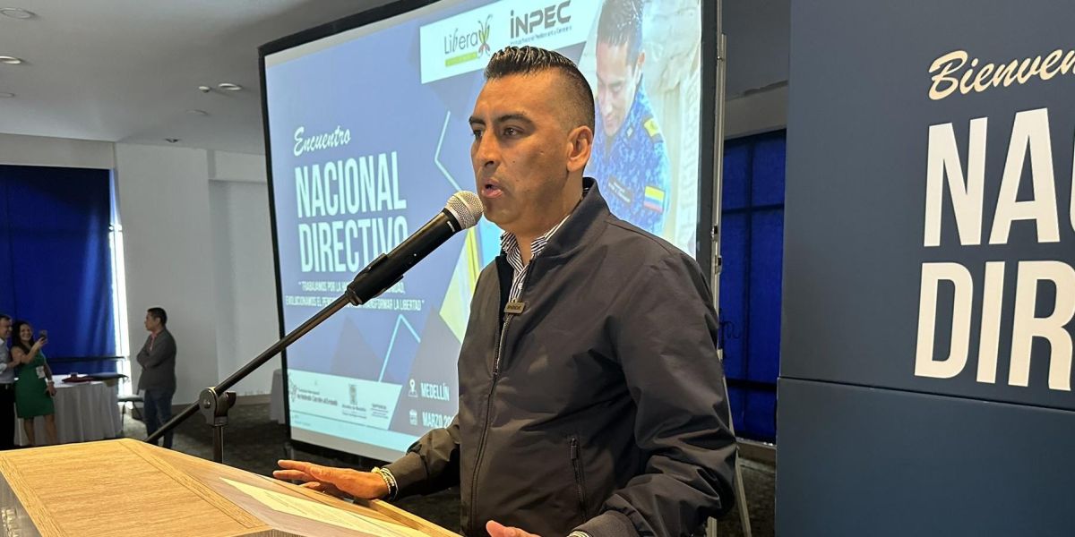 Inpec Coronel Daniel Gutiérrez, director del Inpec.