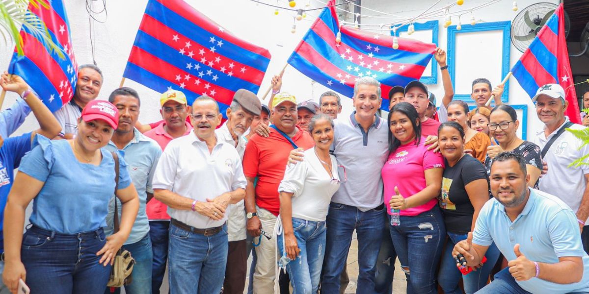 Cortesía Franklin Lozano, precandidato a la Gobernación del Magdalena