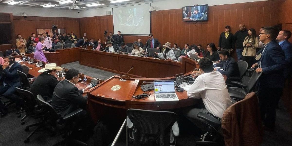 Imagen de la Comisión Séptima del Senado.