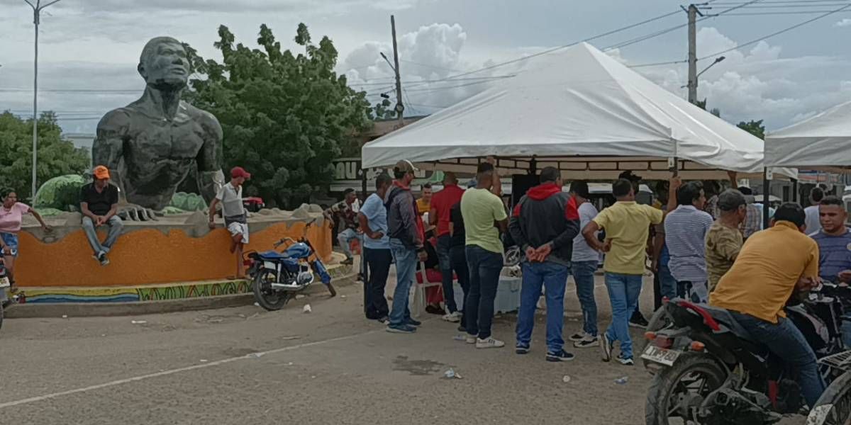 Cortesía Protestas en Plato.