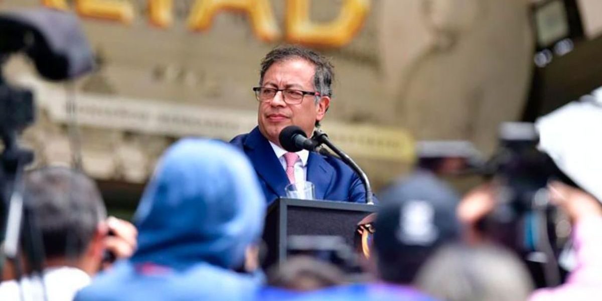 El Presidente de la República, Gustavo Petro.