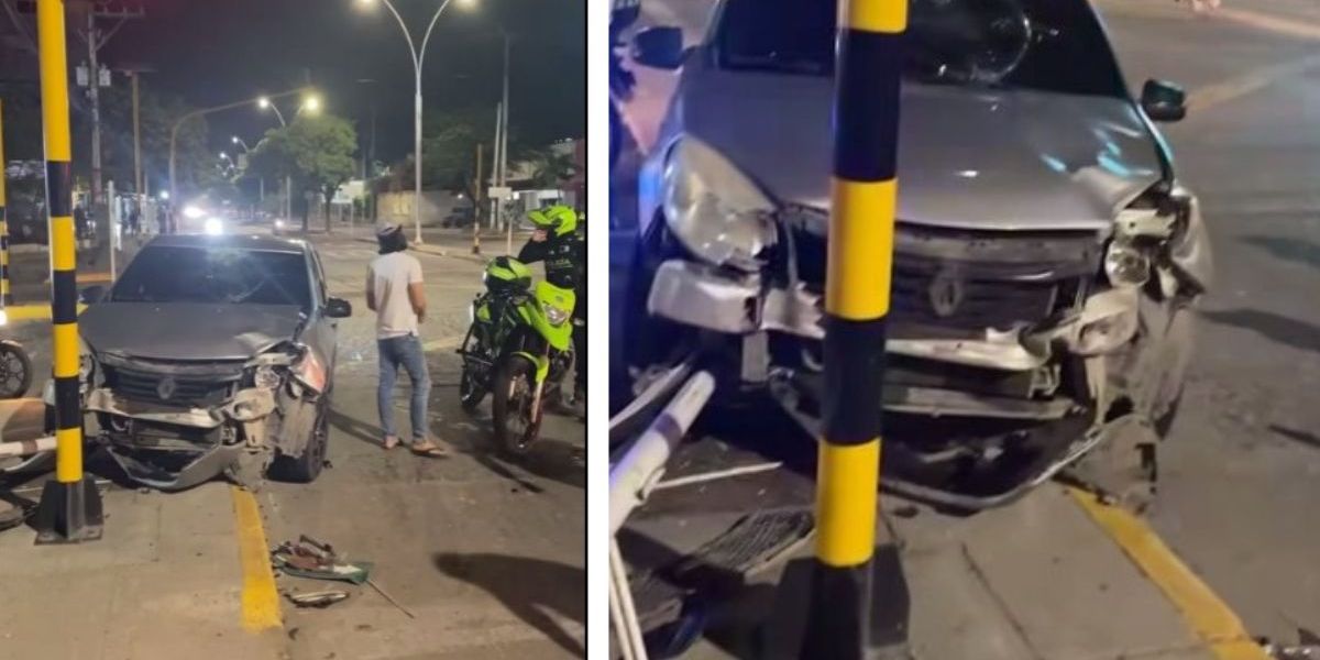 Imágenes del accidente