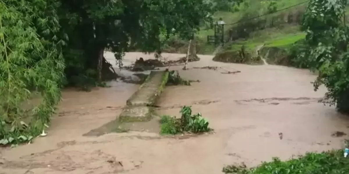 Fuertes lluvias en la Sierra Nevada de Santa Marta