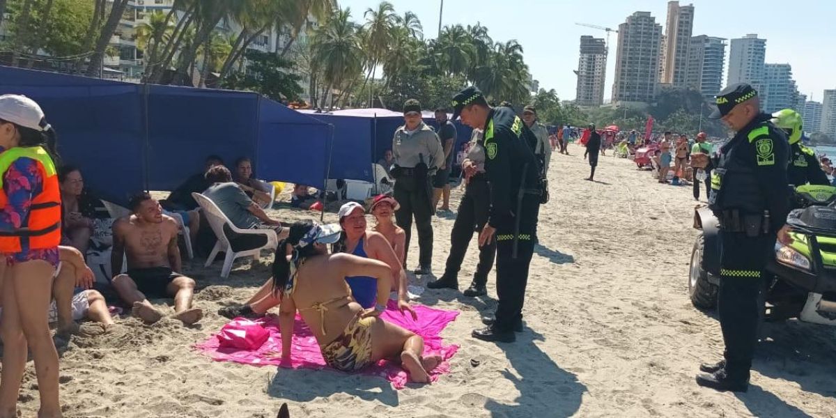 Cortesía Playas de El Rodadero.