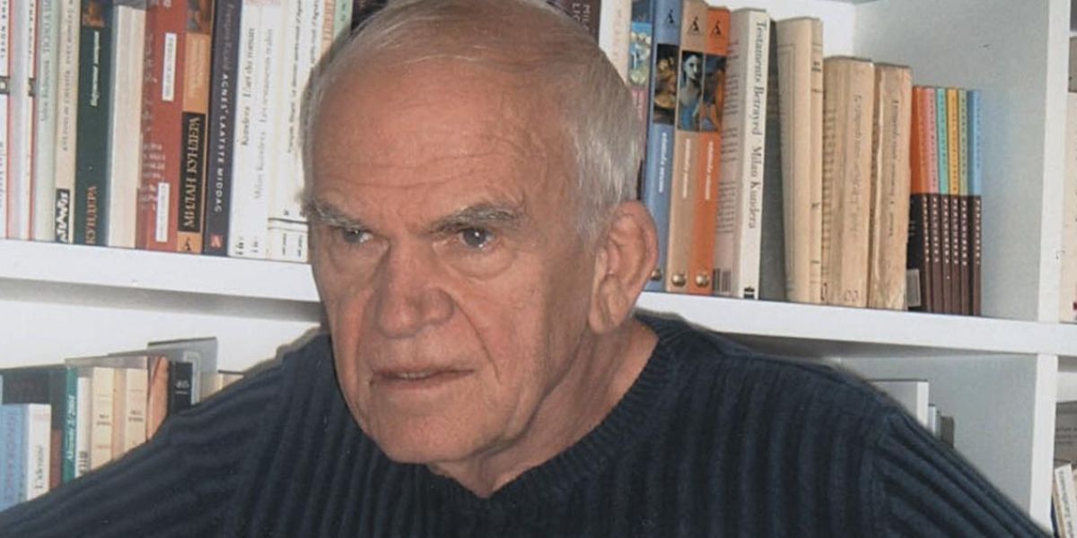 El escritor checo Milan Kundera.