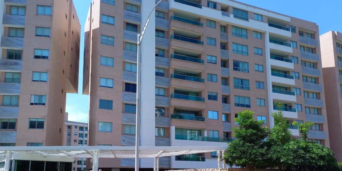 Conjunto residencial Central Park, ubicado al norte de Barranquilla, lugar donde fue capturado Nicolás Petro.