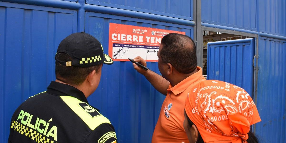 Cierre de establecimientos