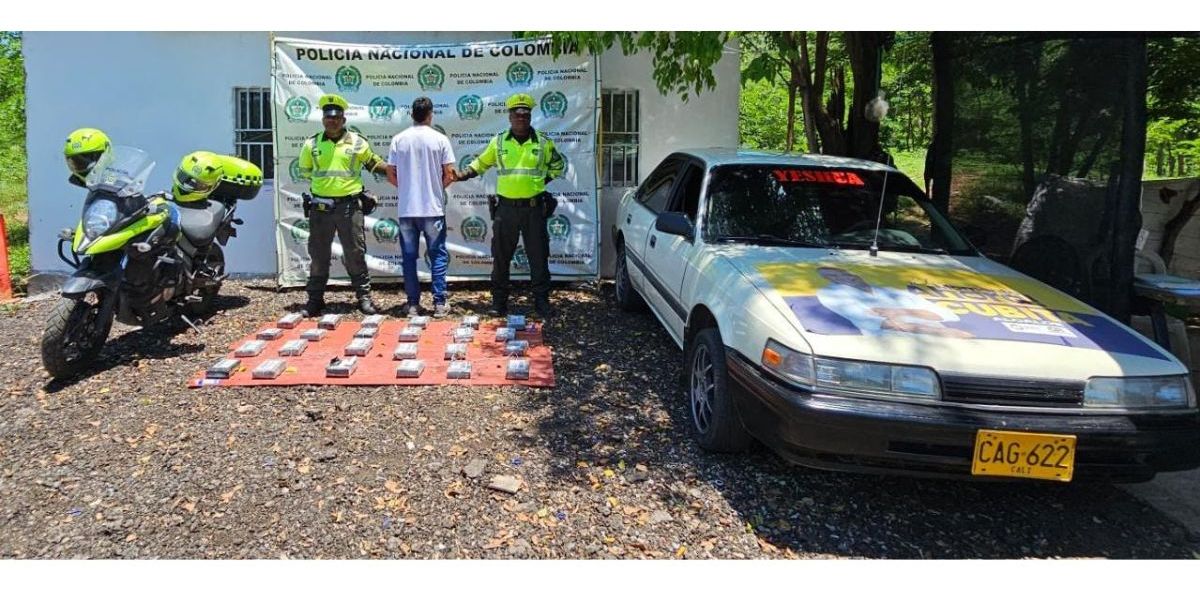 Departamento de Policía Guajira. Captura de Jeferson Jaimes Castro.