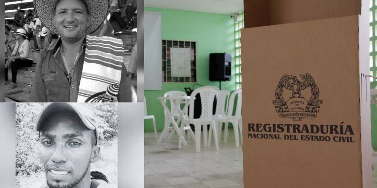Esta semana, son dos los líderes asesinados en el departamento