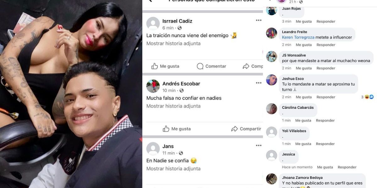 Facebook: Keren. Keren Torregroza y Jose Mora.
