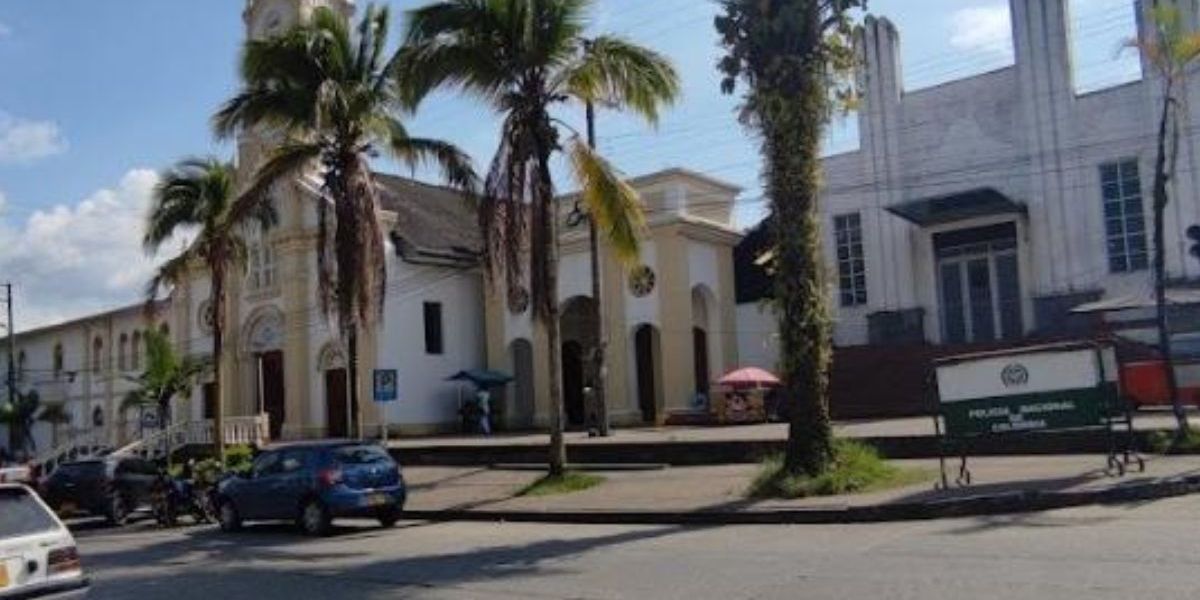 Plaza principal de Mocoa. Foto de referencia.