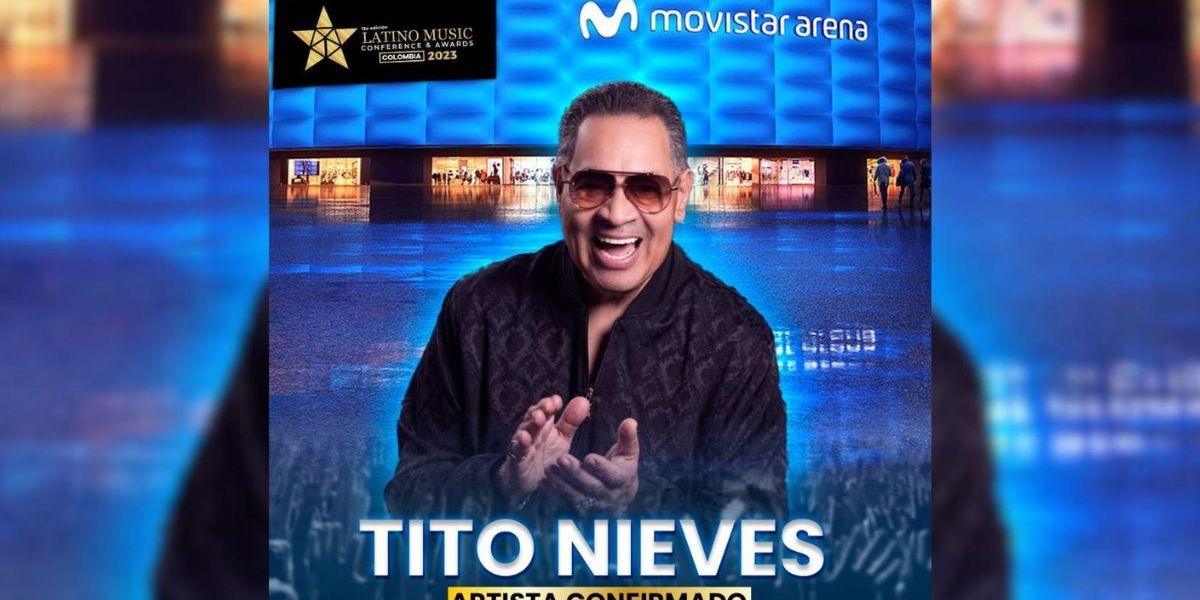 Tito Nieves, el ‘Pavarotti de la salsa’.