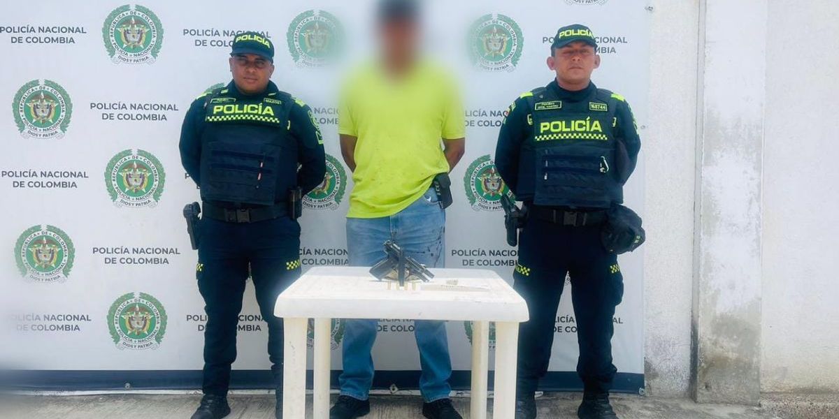 Policía Metropolitana de Santa Marta. Walter José Rápelo Pérez