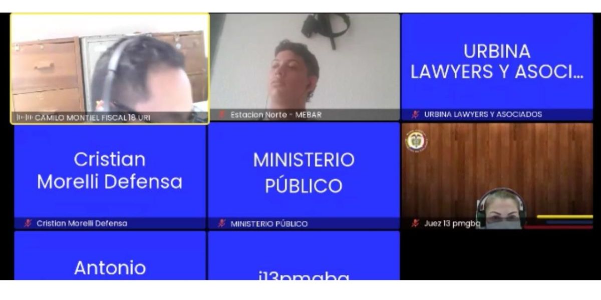 Zonacero.com. Aspecto de la audiencia de legalización de captura contra Luis Rafael Costa Solano.