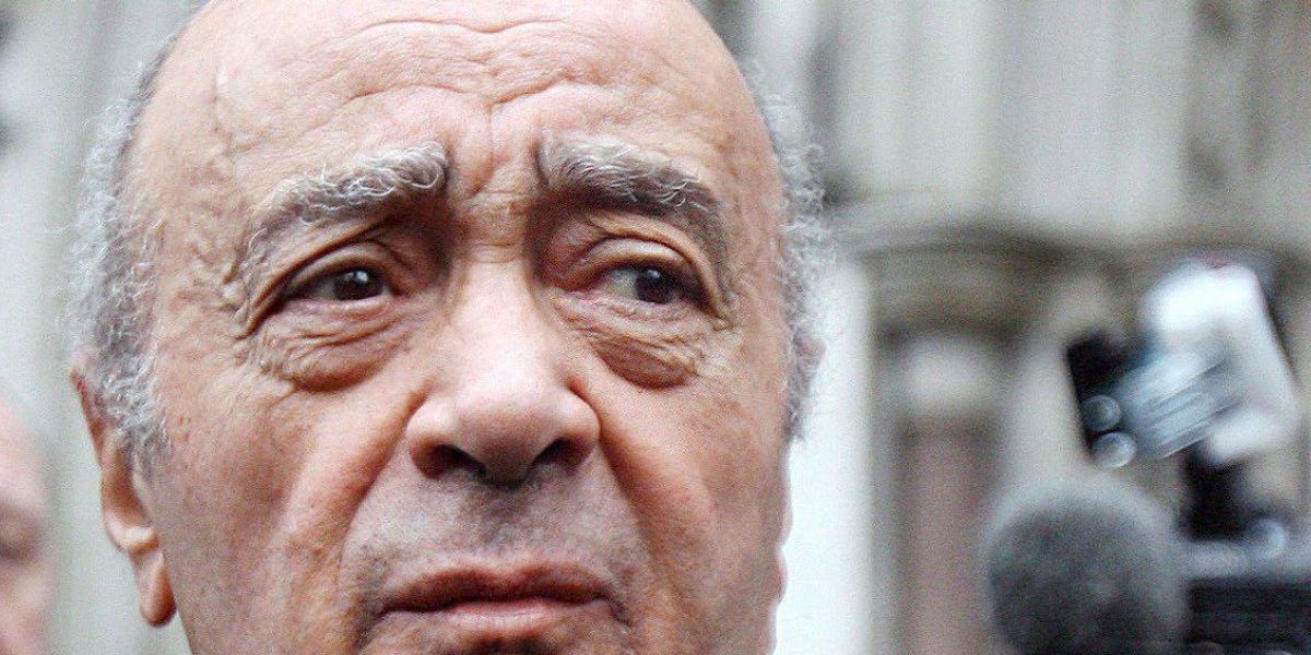 Mohamed Al Fayed.